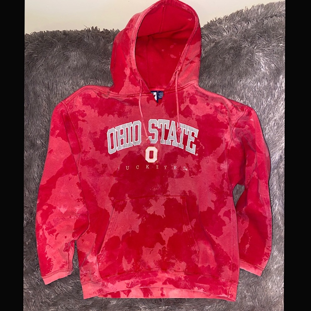 OSU bleached hoodie